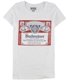True Vintage Womens Budweiser Logo Graphic T-Shirt white 2X