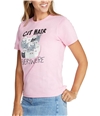 Skechers Womens Cat Hair Everywhere Graphic T-Shirt ltpink XS
