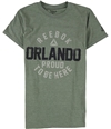 Reebok Womens Orlando Proud To Be Here Graphic T-Shirt green S