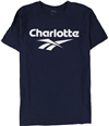Reebok Mens Charlotte Graphic T-Shirt navy M