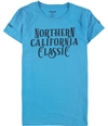 Reebok Womens Northern California Graphic T-Shirt blue S