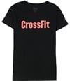 Reebok Womens CrossFit Graphic T-Shirt black XS