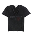 Sun & Shadow Womens World Tour '76 Graphic T-Shirt black XXS