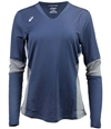 ASICS Womens Decoy Volleyball Basic T-Shirt navy S