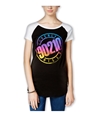 Ripple Junction Womens 90210 Graphic T-Shirt blackwhite XS