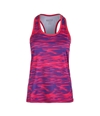 SOLFIRE Womens Stretch Your Limits Racerback Tank Top acaipink S