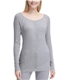 Calvin Klein Womens Hardware Detail Pullover Sweater