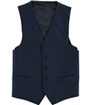 Marc New York Mens Solid Five Button Vest blue 40