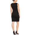 Calvin Klein Womens Studded Sheath Dress black 8