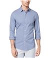 Michael Kors Mens Stretch Button Up Shirt