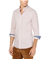 Michael Kors Mens Micro Floral Button Up Shirt