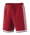 Adidas Boys Basic Basketball Athletic Workout Shorts red S