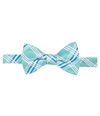Countess Mara Mens Brewster Plaid Self-tied Bow Tie 444 One Size