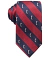 Club Room Mens Holiday Stripe Self-tied Necktie red One Size