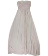 AX Paris Womens Pleated Gown Dress pink 6