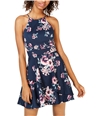 Speechless Womens Floral Fit & Flare Dress, TW1