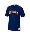 Mitchell & Ness Mens Detroit Tigers Henley Shirt detroittigers M
