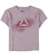 Reebok Girls Spraypaint Logo Graphic T-Shirt, TW1