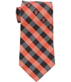 Genuine Merchandise Mens SF Giants Checkered Self-tied Necktie orange One Size