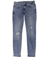 DSTLD Womens Distressed Skinny Fit Jeans blue 26x28