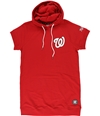 Dkny Womens Washington Nationals Hoodie Shirt Dress