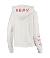 DKNY Womens Washington Capitals Hoodie Sweatshirt wac S