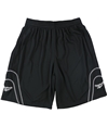 Reebok Mens Hush Basketball Athletic Workout Shorts black 2XL