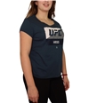 Reebok Womens UFC HRSD Graphic T-Shirt bluhil S
