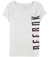 Reebok Mens Logo Graphic T-Shirt white S