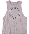 Reebok Womens Believe Muscle Tank Top lilfog XS