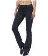 Reebok Womens Solid Athletic Track Pants black XS/31