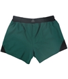 Reebok Womens WOR Knit Woven Athletic Workout Shorts green XS