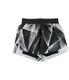 Reebok Womens Epic Speedwick Athletic Workout Shorts black XXS