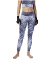 Reebok Womens Combat Jacquard Lux Bold Compression Athletic Pants dendus XXS/28