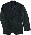Tommy Hilfiger Mens Patterned Two Button Blazer Jacket