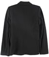 Elie Tahari Womens Allegra One Button Blazer Jacket black 10