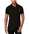 Versace Mens Logo Rugby Polo Shirt black XS