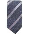 Tasso Elba Mens Striped Self-tied Necktie black One Size