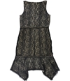 Elie Tahari Womens Mariya Cocktail Dress black 10
