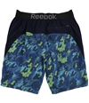 Reebok Mens Jacquard Swim Bottom Board Shorts blue M