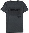 Reebok Mens New York Graphic T-Shirt darkheather M