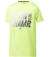 Reebok Boys Train Like A Champ Graphic T-Shirt neonyellow M