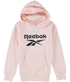 Reebok Girls Large Logo Hoodie Sweatshirt
