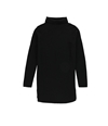 Eileen Fisher Womens Solid Tunic Sweater black XXS