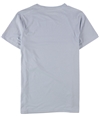 SOLFIRE Mens Silver Peloton Logo Graphic T-Shirt frostblue S