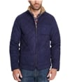 Weatherproof Mens Quilted Fleece-Lined Jacket martimeblue S