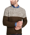 Weatherproof Mens Colorblocked Pullover Sweater militaryolive S