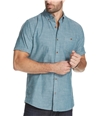 Weatherproof Mens Chambray Button Up Shirt
