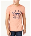 Weatherproof Mens Big Sur Vintage Graphic T-Shirt terracotta S