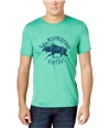 Weatherproof Mens SS Graphic T-Shirt heathergreen S